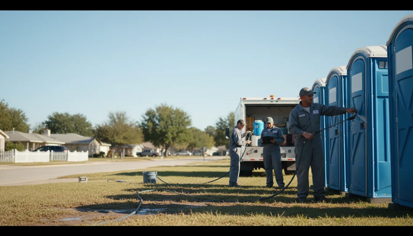 Long-Term Portable Toilet Rental in Plainview, TX near me
